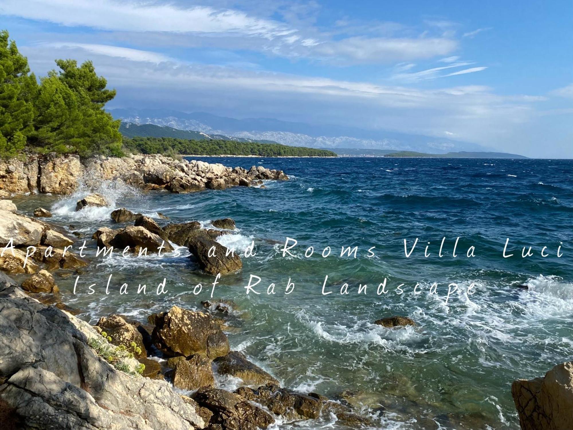 Apartments And Rooms Villa Luci Barbat na Rabu Kültér fotó